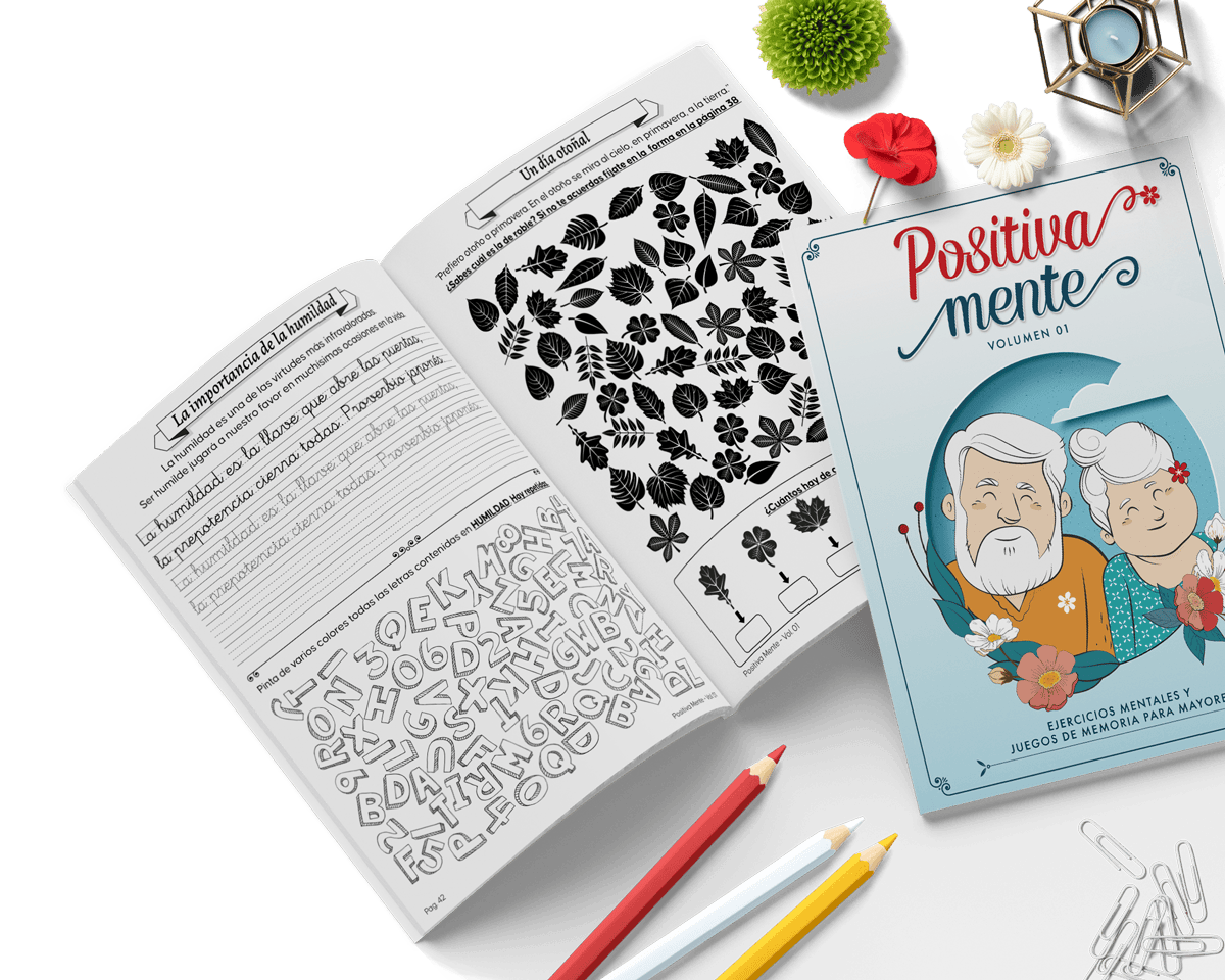 Libro de Ejercicios Mentales y de Memoria para Mayores