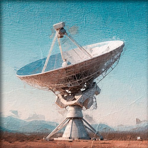 Pintura de un radar de fisica
