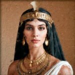 Un ratrato de historia que muestra a Cleopatra