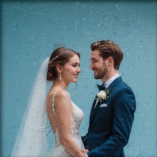 Matrimonio recien casado