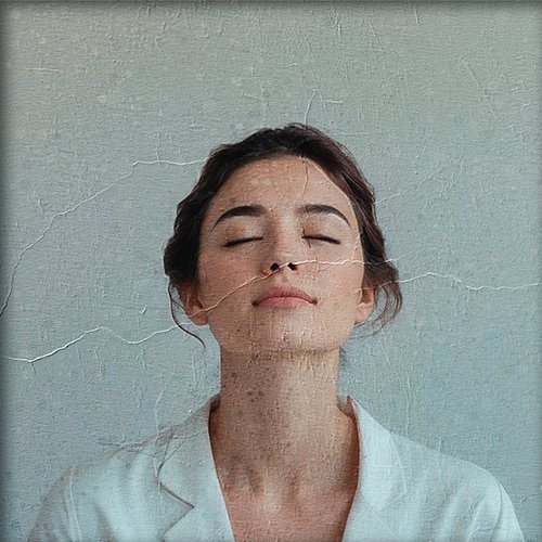 Mujer con mente positiva