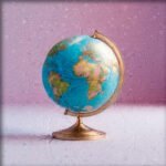 Globo terraqueo mostrando paises del mundo