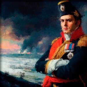 Pintura de un soldado en la revolucion francesa