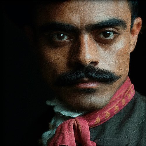 Retrato de un revolucionario mexicano