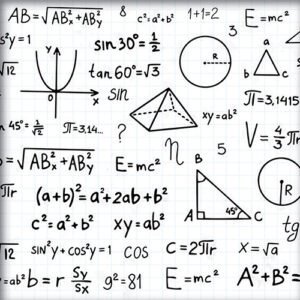 Un cuaderno con diferentes tipos de ecuaciones