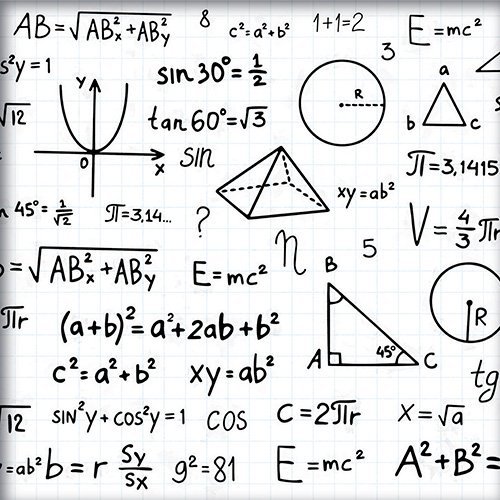 Un cuaderno con diferentes tipos de ecuaciones
