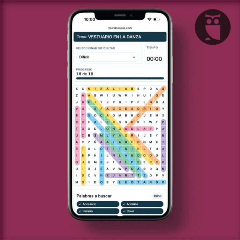 Juegos de sopas de letras online de musica