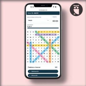 Telefono con sopas de letras de valores online gratis