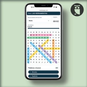 Sopas de letras generales online gratis
