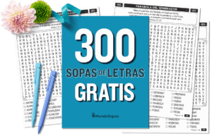 300 sopas de letras gratis
